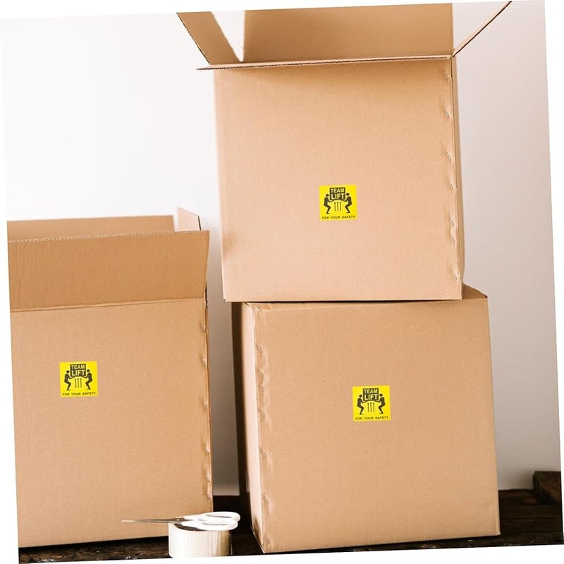 Heavy Duty Moving Box Warning Stickers Roll Strong Adhesive Caution Labels - Image 4